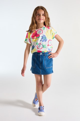 T-shirt - Branco - Okaidi