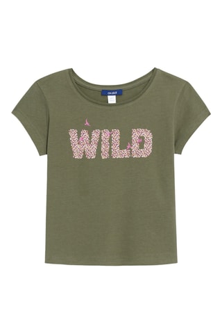 T-shirt - Verde-caqui - Okaidi