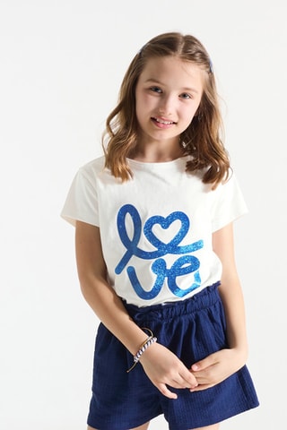 T-shirt - Branco - Okaidi