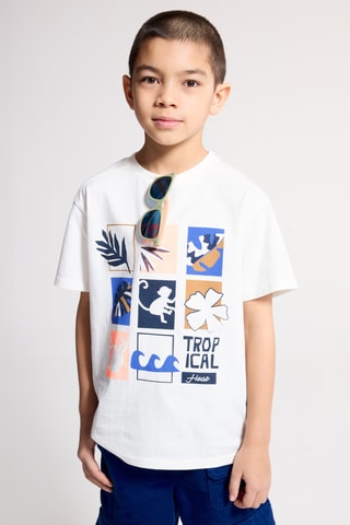 T-shirt - Branco - Okaidi