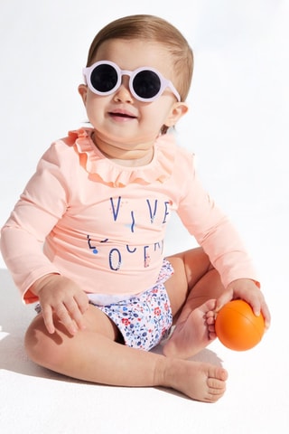 T-shirt de banho - Salmão