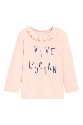 T-shirt de banho - Salmão