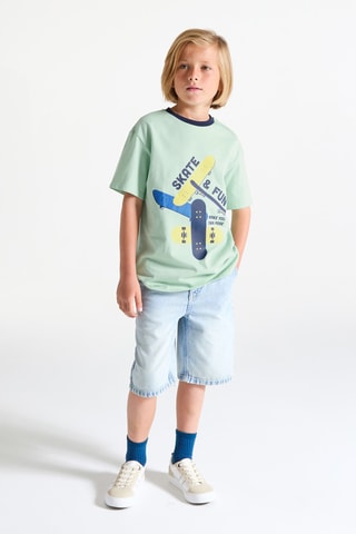 T-shirt - Verde-claro - Okaidi