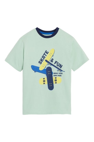 T-shirt - Verde-claro - Okaidi