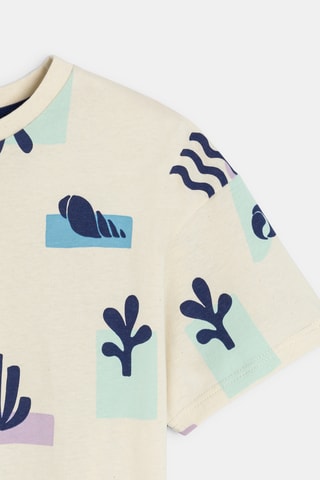 T-shirt - Bege - Okaidi