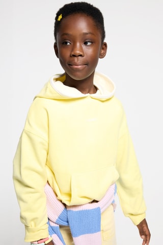 Sweat com capuz - Amarelo - Okaidi