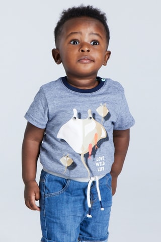 Calções - Azul - Obaibi