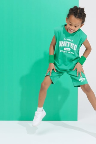 Bermudas - Verde-claro - Okaïdi