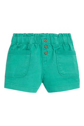 T-shirt e calções - Verde e coral