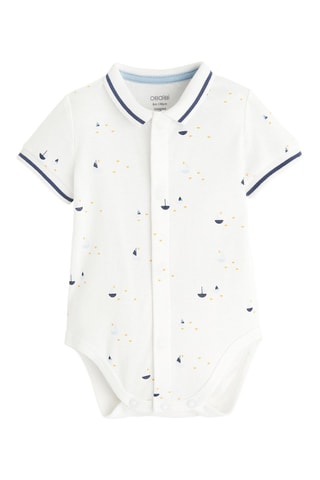 Body e jardineiras Amarelo e branco