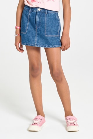 Minissaia direita - Azul - Okaidi