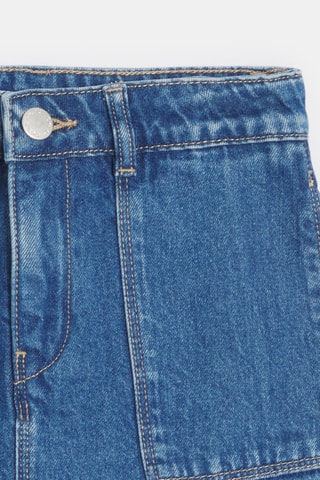 Minissaia direita - Azul - Okaidi