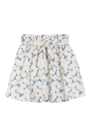 Saia bola de cintura alta - Branco - Okaidi