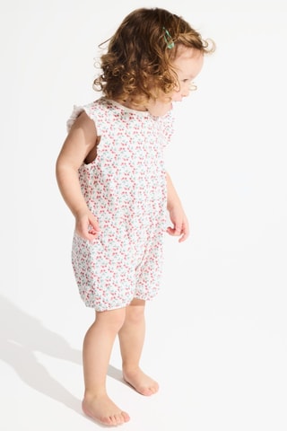 2 babygros - Rosa e branco