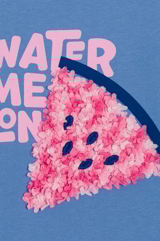 T-shirt - Azul-celeste