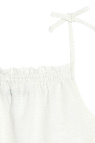 Camisola de alças - Branco