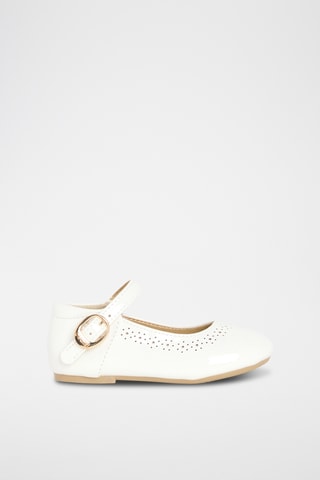 Babies em couro - Branco