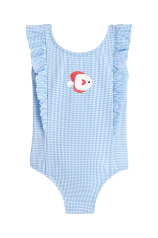 Fato de banho - Azul-celeste