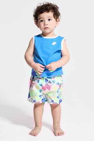 Camisola de alças - Azul - Obaibi