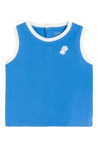 Camisola de alças - Azul - Obaibi