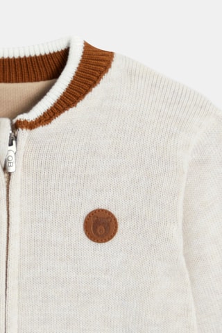 Casaco de malha - Bege - Obaibi