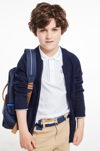 Casaco de malha - Azul-marinho - Okaidi