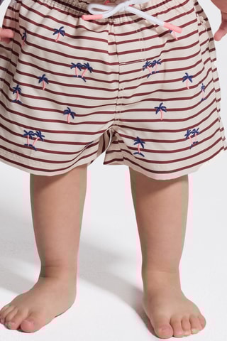 Calções de banho - Bege - Obaibi