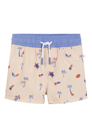 Calções de banho - Bege - Obaibi