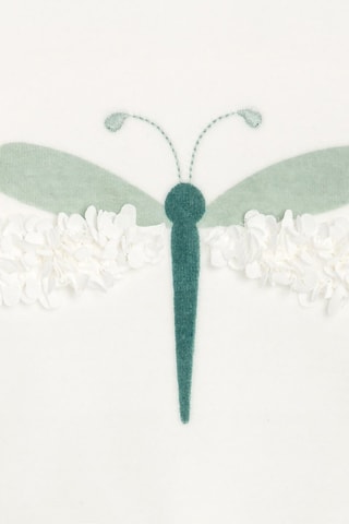 Pijama - Branco e verde