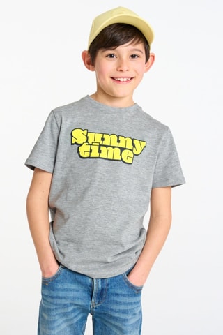 T-shirt - Cinzento mesclado