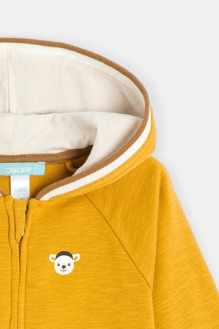 Sweat com capuz - Amarelo - Obaibi