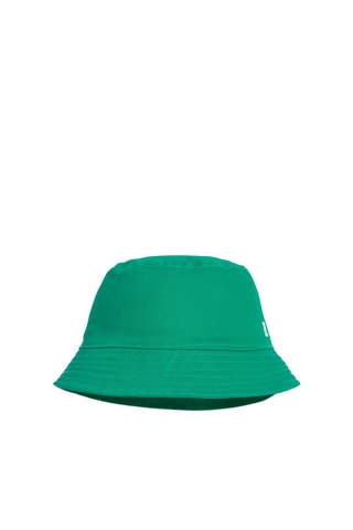 Chapéu à pescador reversível - Verde e branco