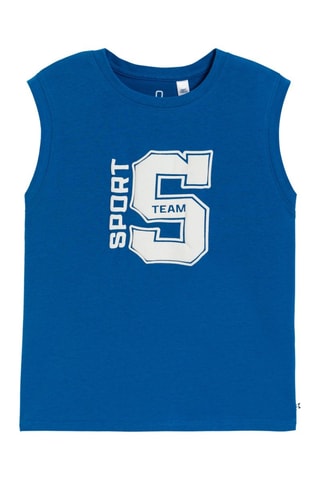 Camisola de alças - Azul-elétrico - Okaïdi