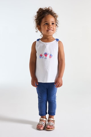 Camisola de alças - Branco - Obaibi