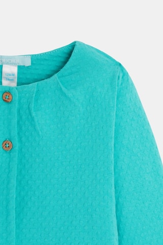 Casaco de malha - Turquesa