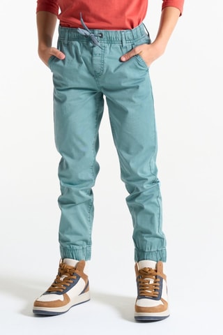 Calças jogger - Azul-pato - Okaïdi