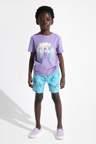 Calções de banho - Turquesa