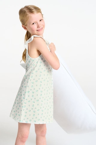 Chemise de nuit - Blanc et vert - Okaïdi