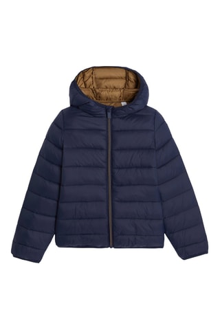 Blusão com capuz - Azul-marinho - Okaidi