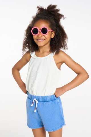 T-shirt sem mangas - Branco