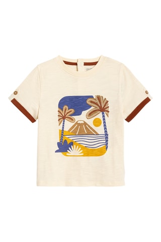 T-shirt - Bege - Obaibi