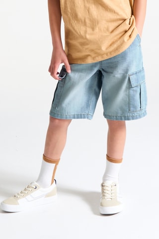 Bermudas - Azul-claro - Okaidi