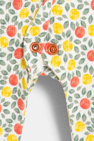 Babygro - Amarelo e rosa