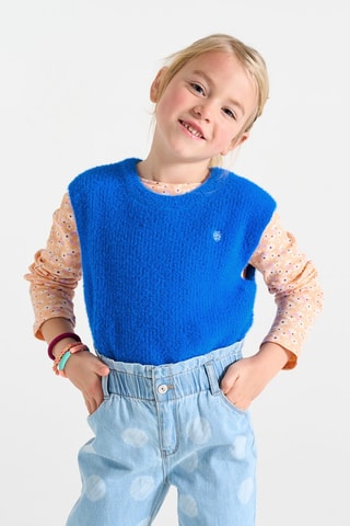 Camisola sem mangas - Azul - Okaidi