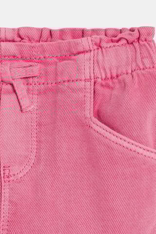 Calças cargo - Rosa - Obaibi