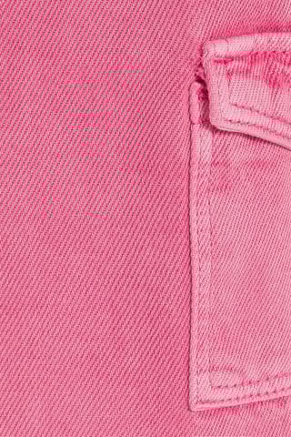 Calças cargo - Rosa - Obaibi