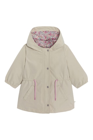 Parca com capuz - Bege - Obaibi