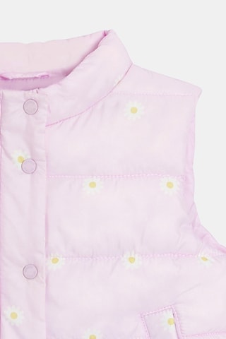 Colete acolchoado - Rosa-pálido - Obaibi