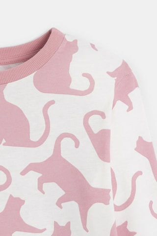 Pijama - Branco e rosa - Okaidi