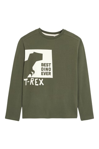 T-shirt - Verde-caqui - Okaidi